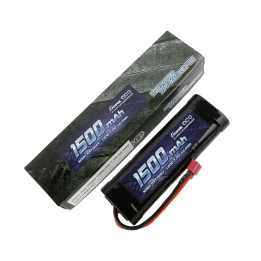 Gens ace Battery NiMh 7.2V-1500Mah (Deans) 135x48x25mm 242g GE2-1500-1D